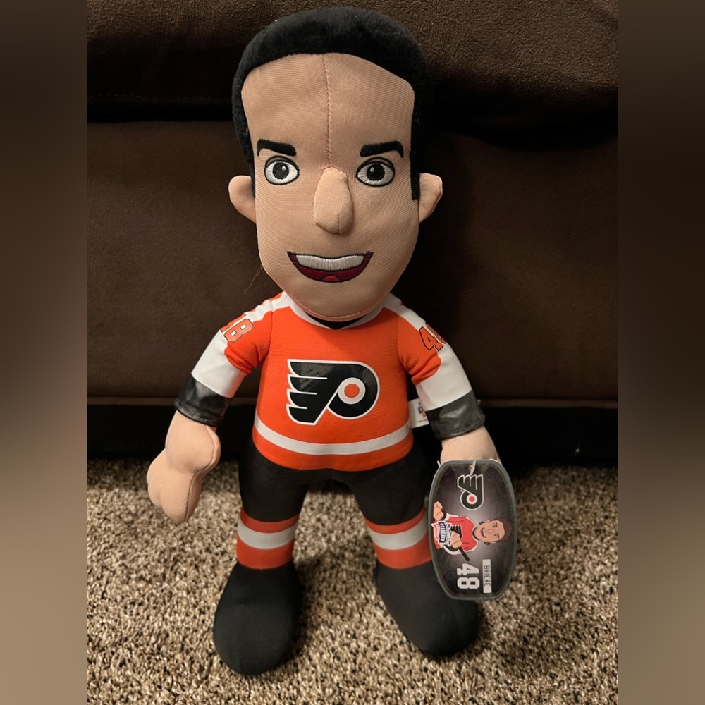 NHL- Philadelphia Flyers- Danny Briere plush doll.